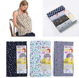 Maternity Breastfeeding Cover Baby Nursing Covers Cotton Shawl Breast Feeding Apron Flower Printed Nursing Covers Kids Baby Care