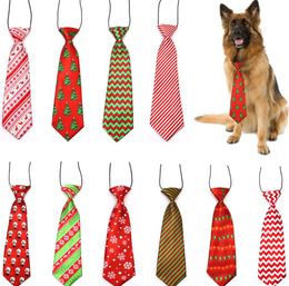 Big Large Dogs Ties Neckties For Medium Big Pet Polyester Silk Dress Up Neck Tie Dog Grooming Supplies