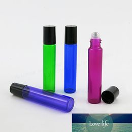 50 x 10ml Empty Small roll on bottles for essential oils 10cc roll-on refillable Glass perfume bottle deodorant containers