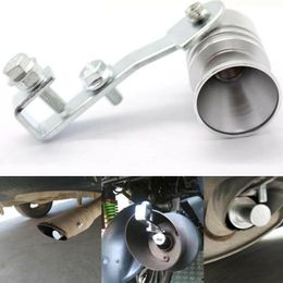 A dozen Car Turbo Sound Muffler Exhaust Pipe Oversized Roar Maker Loud Whistle Sound Red