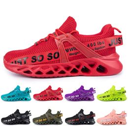 hotsale men womens running shoes trainer triple black whites reds yellows purple green blue orange light pink breathable outdoor sports sneakers