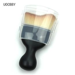 Contour Foundation Brush Cream Maquiagem Makeup Brushes Loose Powder Multifunctional Make Up with Transparent Lid