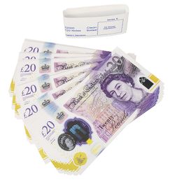 Prop Money Printed Money Toys Uk Pound GBP British 50 Commemorative Copy Euro Banknotes for Kids Christmas Gifts or Video Film2886298M1OY