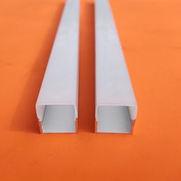 Free Shipping 20x21mm Square LED Aluminum Profile 17MM PCB LED Channel LED Extrusions Strip Holder 100M/Lot