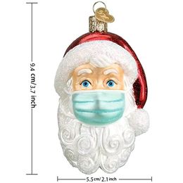 Christmas Decoration New Christmas Tree Snowman Hanging Pendant Plastic Santa for Friend Gift Party New Year Decor