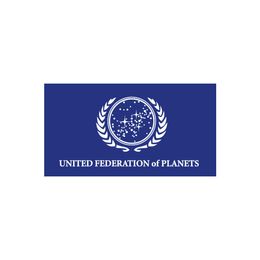 United Federation of Planets Flag 3x5 FT Promotional Flag Festival Party Gift 100D Polyester Indoor Outdoor Printed Hot selling