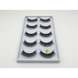 3D Short False Eyelashes Natural Thick Handmade Lashes