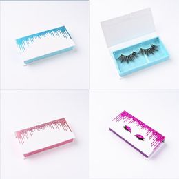 Rectangle Eyelash Boxes Sequins Cosmetic Case High Quality Shining Lady Make Up Storage Box Fashion Gift Packaging 5ad G2