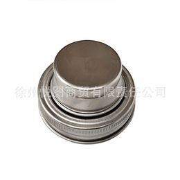 70mm Calibre Mason Jar Lid Silicone Sealing Plug Wine Decanter Cover 304 Stainless Steel Shaker Lids Regular Mouth Rust Proof New 4 6yt M2