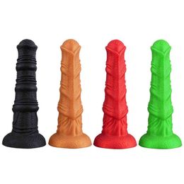 NXY Dildos Anal Toys Large Special shaped Cock's Backyard Plug for Men and Women Masturbation Device Fun Expansion False Penis Adult Sex Products 0225