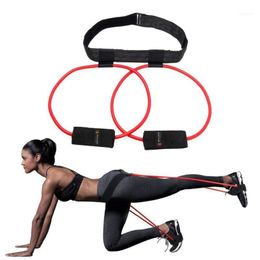 Resistance Bands Fitness Women BuBand Adjustable Waist Belt Pedal Exerciser For Glutes Muscle Workout Exercise