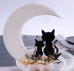 DIY Epoxy Resin Silicone Moulds Moon Mirror Fawn Kitty Angel Unicorn Start Castle Mould Crystal Fashion Drop Glue New Arrival 5 35ly M2