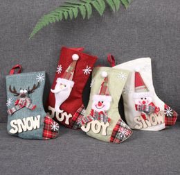 The latest 23CM size, Christmas socks, snowman socks for the elderly, Christmas decorations, Christmas tree pendants free shipping