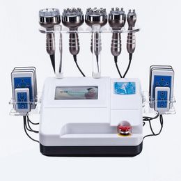 Newest BIO 40k radio frequency lipo ultra cavitation lipolaser slimming beauty machine with lipo laser pads