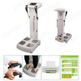 2023 Body Fat Analyzer Composition Analysis Human Bodybuilding Weight Testing Elements Scanner Machine with A4 Printer GS6.5B
