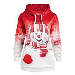 3D Snowman Hoodies Sweatwear Kids Adults Christmas Clothing Family Outfits