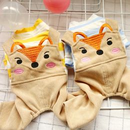 Spirng Summer Dog Clothes Cartoon Little Fox Pets Outfits Warm Clothes for Small Dogs Costumes Coat Jacket Puppy Shirt Dogs Y200922