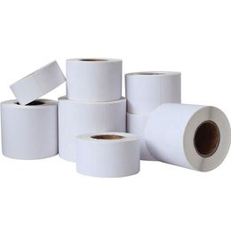 Blank Synthetic Paper Printing Label Waterproof and Oilproof Tear-off Label Customised Label