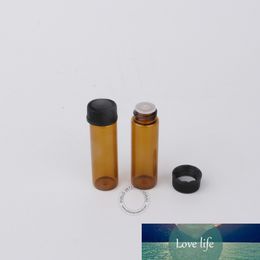 50pcs x Excellent 5ml Mini Amber Glass Dropper Bottle 5cc Empty Protable Sample Vial Essential Oil Glassware Free Shipping