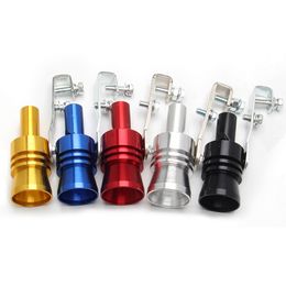 New 4 Size Blow Off Valve Noise Turbo Sound Whistle Simulator Muffler Tip Car Accessories Exhaust Pipe Sound Whistle