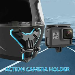 New Motorcycle Helmet Front Chin Mount Holder Tripod Bracket For Hero 7 6 5 Sports Camera Motorcycle accessories1