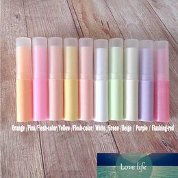 1/10Pcs Lip Balm Container with Caps Mini Empty Lip Balm Stick Tube Lipstick Tube 7 Color DIY Lipstick Cosmetic Tool