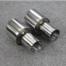 1 Piece 304 Stainless Steel Exhaust pipe Fit For All Cars Muffler Tip Length About 170mm Car Styling Tailpipe