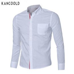 Men's Dress Shirts Wholesale- Fashion Mens Luxury Long Sleeve Casual Slim Fit Stylish Oc101