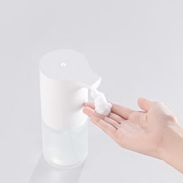 Automatic Foaming Soap Dispenser Touch-free Sanitizer Hand washer 0.25s Infrared Auto Induction Foaming For Bathroom Kitchen Y200407