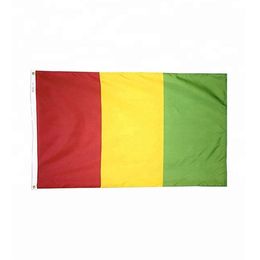 Guinea Flag High Quality 3x5 FT 90x150cm Flags Festival Party Gift 100D Polyester Indoor Outdoor Printed Flags Banners