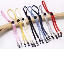 Mask Rope Elastic Windproof Rope Anti-lost Mask Lanyard Mask Adjustment Rope Lanyard Windbreak Straw Hat Accessories 8 Designs BT663