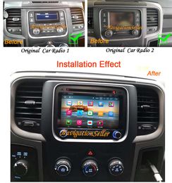 Android10.0 PX5 OCTA CORE 7.0 inch screen Car stereo Navigation For Dodge RAM1500 2500 3500 4500 2013-2017 with car dvd gps audio video