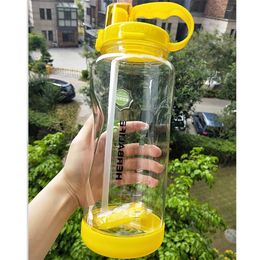 Hot Sale Water Bottle For Drink 1000ml 32oz Portable herbalife Water Bottle Plastic 1 Litre Outdoor Sports Camping Drinkware 201106