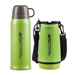 Pinkah Thermos 730ml With Free Bag 304 Stainless Steel Thermal Cup Bottle Mug Water Vacuum Cup Outdoor Sports Travel Coffee Cup 201221