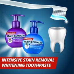 Intensive Stain Remover Whitening Toothpaste Anti Bleeding Gums for Brushing Teeth LB 201214199M