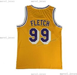 cheap Throwback C Chase Irwin Fletch Fletcher #99 Basketball Jerseys Sewn Movie Jersey MEN WOMEN YOUTH XS-5XL
