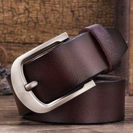 2022 New design fashion Belts for Men designer belt high quality with Pin Buckle Genuine Leather Men's Belts hot selling