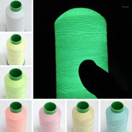 Yarn 1000 Yards Luminous Glow In The Dark Sewing Machine Embroidery Threads Craft Patch Steering-wheel Handmade Accessories1