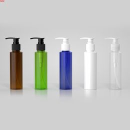 30pcs 100ml white cosmetic PET bottles, empty shampoo lotion pump container plastic packaging with dispenser,shower gelbest qualtit