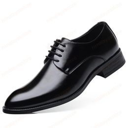 Black Dress Formal Shoes Men Classic Oxford Shoes for Men Brown Dress Fashion Luxury Men Shoes Leather Big Size Dress 48 Zapatos