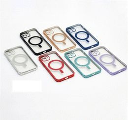 Multicolor electroplating TPU for candy Colour Phone Cases for iPhone 13 12 Mini 11 Pro Max XR XS X 8 7 Plus With Retail Package Compatible Magsafe Charger