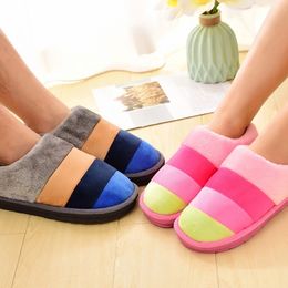 Women Fur Slippers Ladies Slip on Winter Plush Warm Woman Indoor Comfort Platform Shoes Female Slipper Comfortable Y201026 GAI GAI GAI