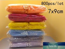 Wholesale 800pcs/lot 7x9cm Organza Bag Small Jewellery Packaging Bags Wedding Party Favours Drawstring Gift Bags Jewellery Pouches