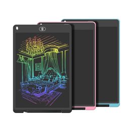LCD yazma tablet, büyük boy, 12 inç elektronik grafik tablet, ev, okul için hafıza kilidi ile Wringdrawing doodle kurulu