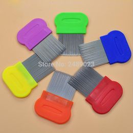 200pcs/lot Wholesales 100% original package Anoplura flea comb pins cheopis cootie Stainless Steel Lice Combs