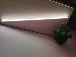 1M/pcs with Aluminum Profile Rigid Strip Bar Light DC24V COB LED Corner Linear Light for wall mounted