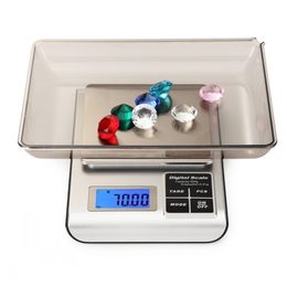 Digital Food Kitchen Scale 3kg 0.1g/500g 0.01g electronic balance measuring Scale for Baking Cooking cuisine Stainless Steel Y200328