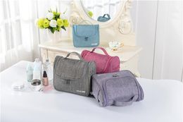 Multifunctional Hanging Toiletry Storage Bag Makeup Organizer Large Capacity Waterproof Cosmetic Storage Folding Handbags RRB13689