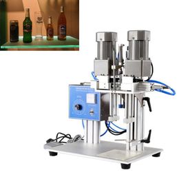 2021 factory direct stainless steelSemi Automatic Plastic Glass Bottle Capping Machine Capper Sealing Machinefor Bottle Screw