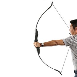Bogenschießen abgenommen Recurve Bow für Bogenschießen Bogenschießen Jagdspiel Outdoor Sports Right Griff Hand Bogen
